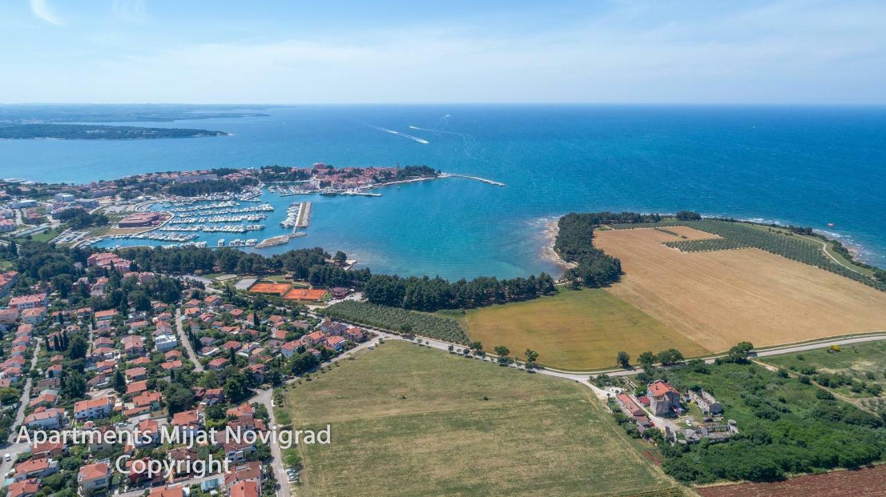 Apartments Mijat Novigrad  Екстер'єр фото